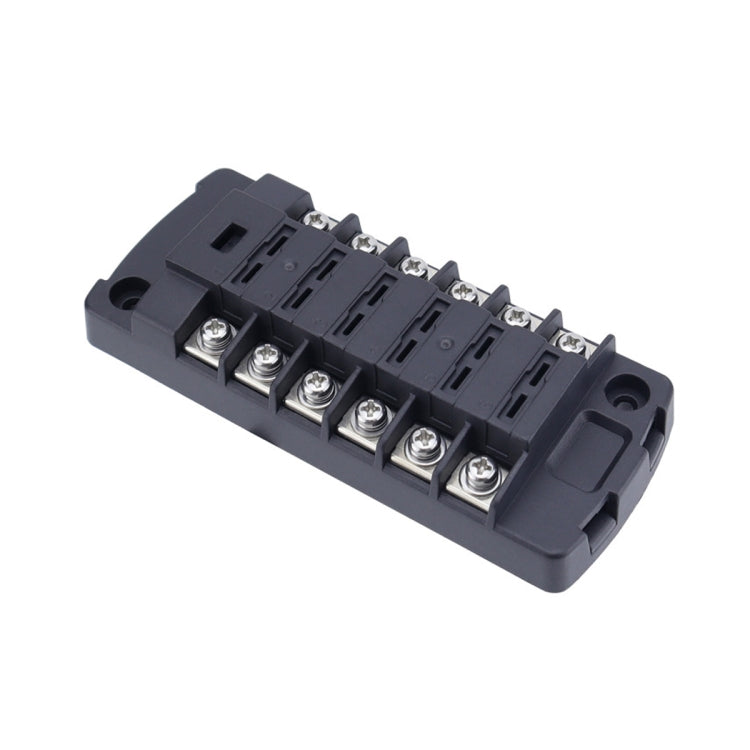 6-Way Plug-In Insulated Cover Fuse Box For Cars Yachts