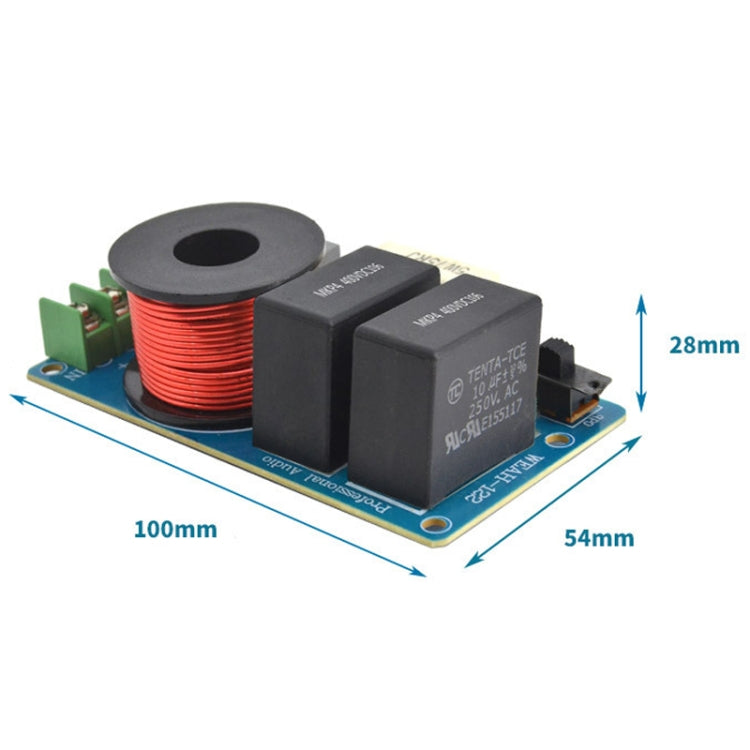 SP-122 120W Single Pure Midrange Crossover Board Hi-Fi Speaker Conversion Divider