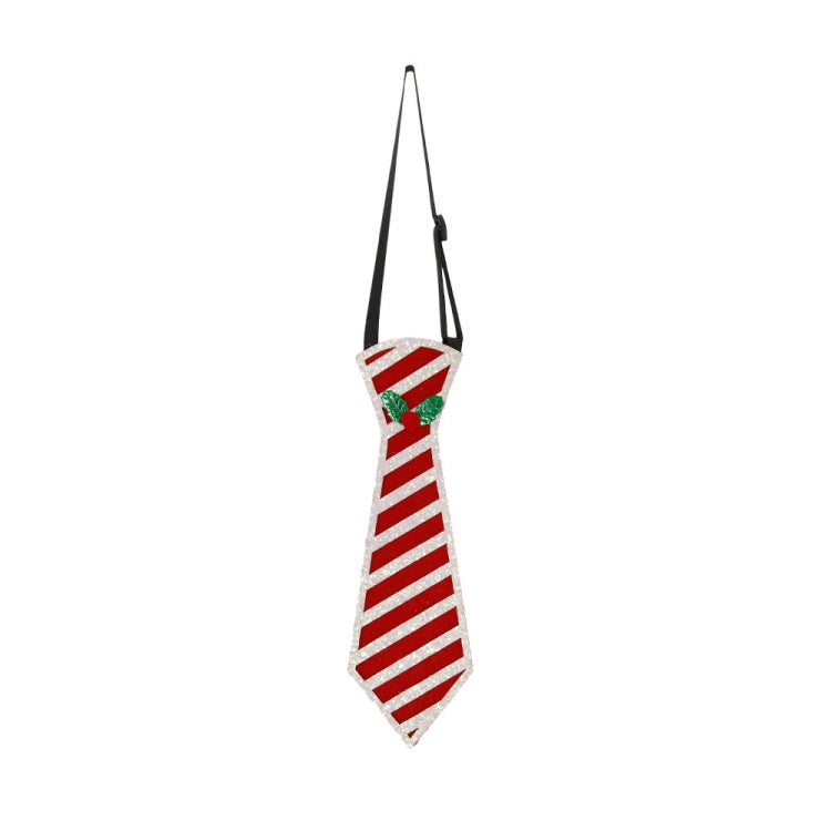 Christmas Children Cartoon Ties Holiday Party Performance Costume Props