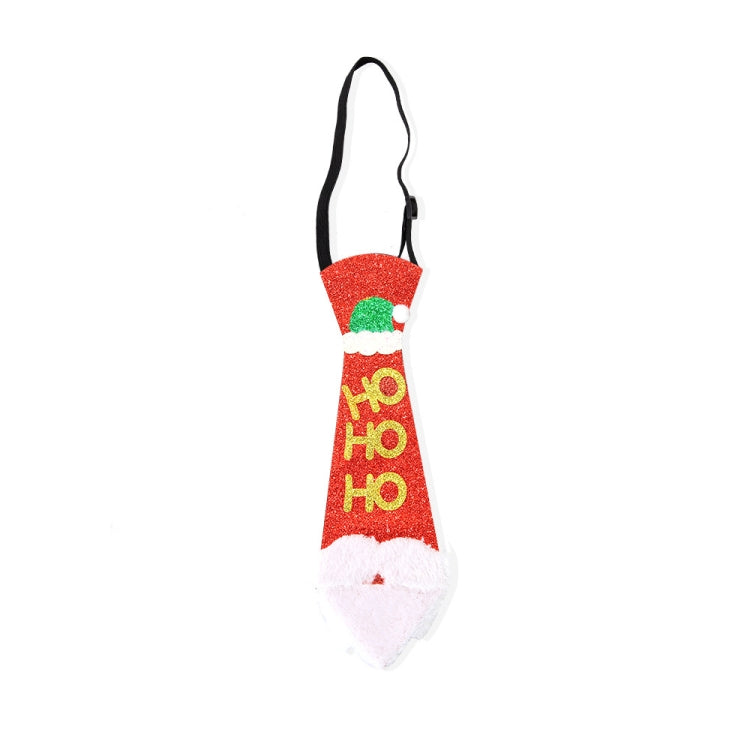 Christmas Children Cartoon Ties Holiday Party Performance Costume Props