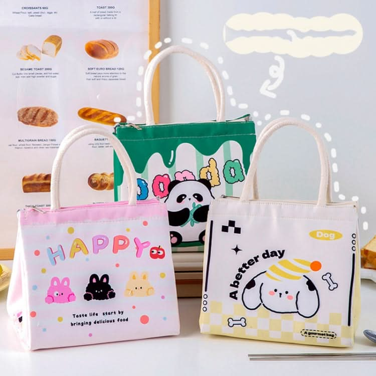 Cute Cartoon Portable Thermal Bento Bag Thickened Aluminum Film Insulation Lunch Box Storage Bag Reluova