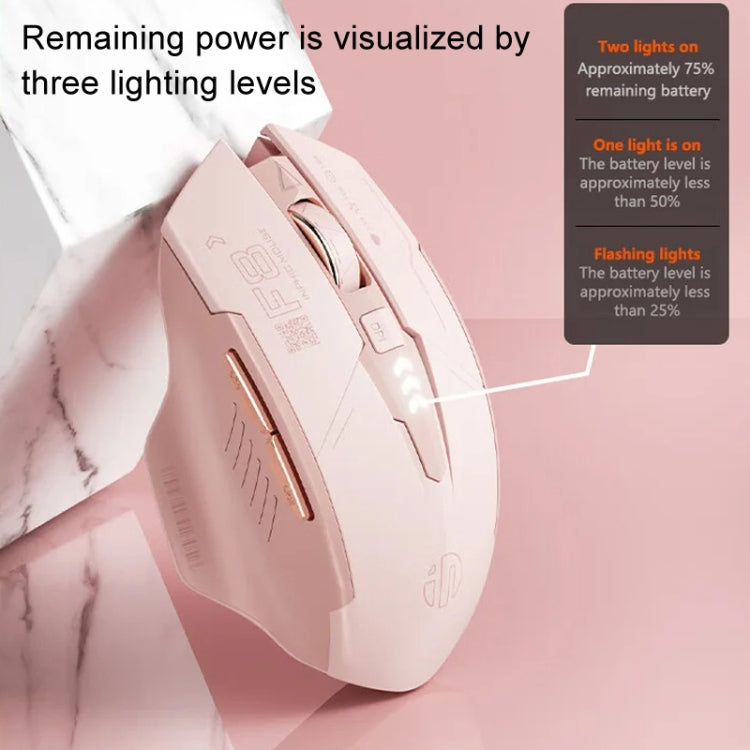 Inphic F8 2.4G Wireless Mute Charging Computer Gaming Mouse