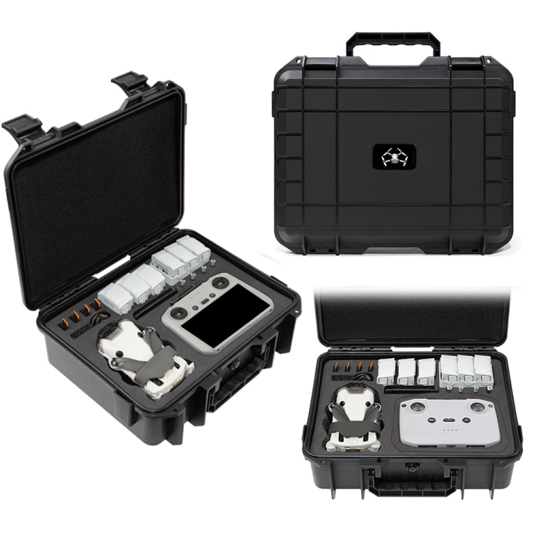 For DJI Mini 4 Pro / Mini 3 Pro Drone Suitcase Explosion-proof Box Compatible with RC & RC 2, RC-N1 & RC-N2