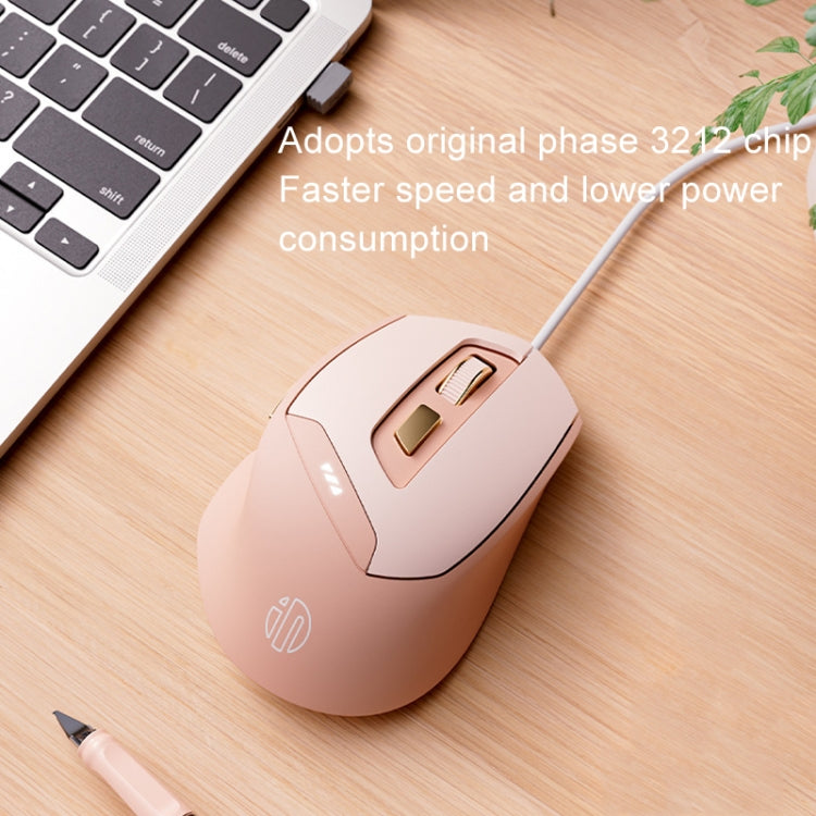 Inphic DR8 2.4G Wireless + Bluetooth 5.0/4.0 Tri-mode Charging Mute Office Gaming Computer Mouse My Store