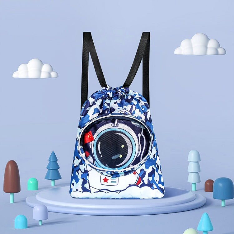 Childrens Cartoon Swimming Bag Wet and Dry Separate Waterproof Storage Bag Portable Beach Backpack Reluova