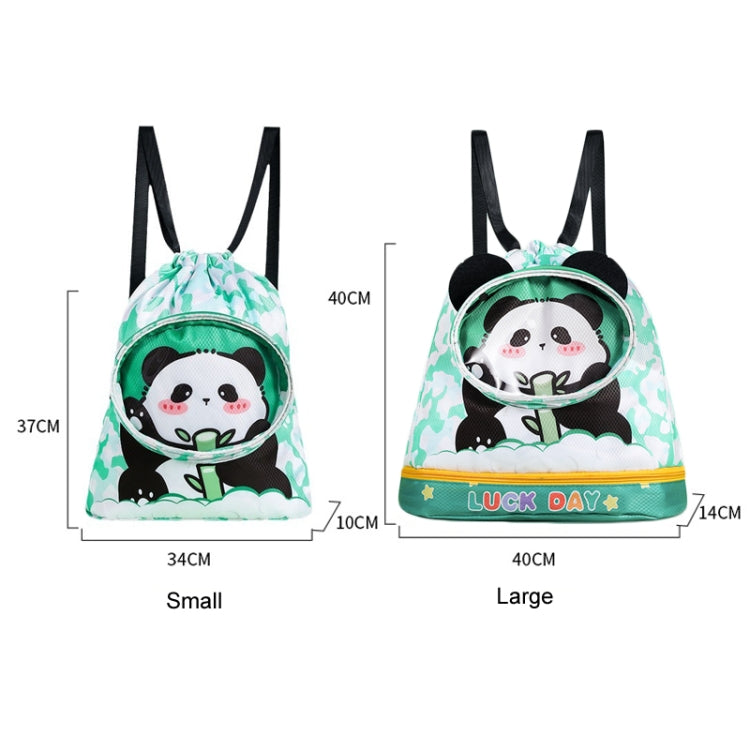 Childrens Cartoon Swimming Bag Wet and Dry Separate Waterproof Storage Bag Portable Beach Backpack Reluova