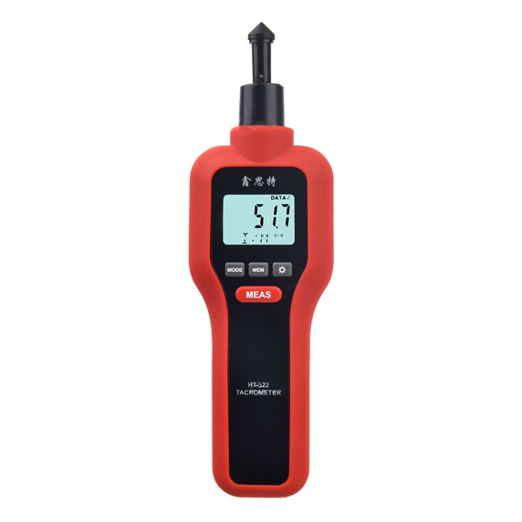 Xinsite HT-522 LCD Digital Tachometer 100,000 PPM Non-Contact Speed Meter