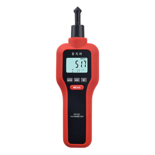 Xinsite HT-522 LCD Digital Tachometer 100,000 PPM Non-Contact Speed Meter Reluova