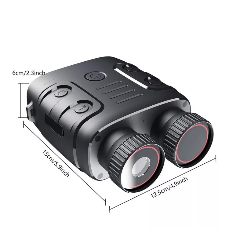 2.4-Inch Screen 5X Zoom HD 1080P Binocular Infrared Night Vision Device-Reluova