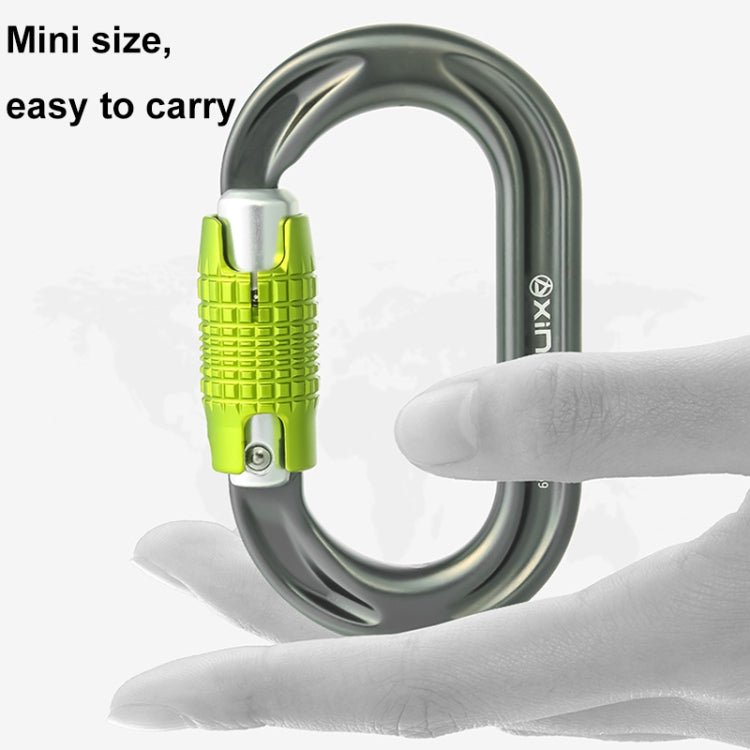 XINDA HH-9769 22/24kN High-strength Outdoor Rock Climbing Load-bearing Lock