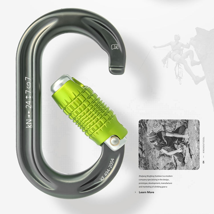 XINDA HH-9769 22/24kN High-strength Outdoor Rock Climbing Load-bearing Lock