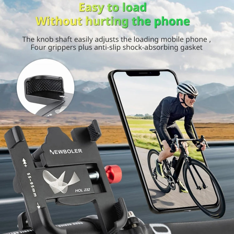 Bicycle Phone Holder Universal Aluminum Alloy Electric Bike Mount Reluova