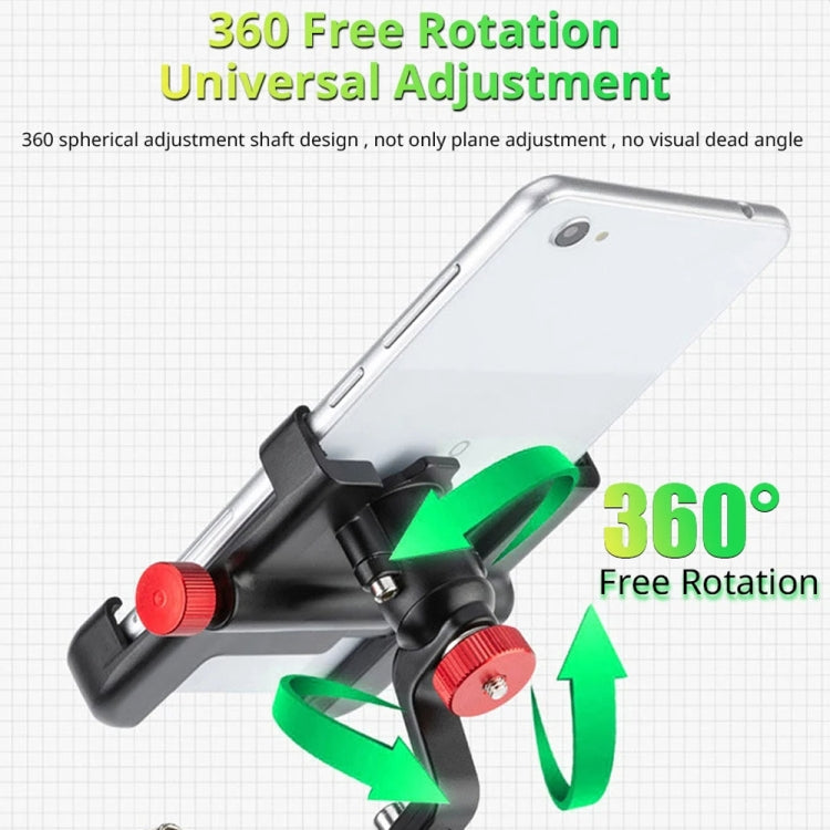 Bicycle Phone Holder Universal Aluminum Alloy Electric Bike Mount Reluova