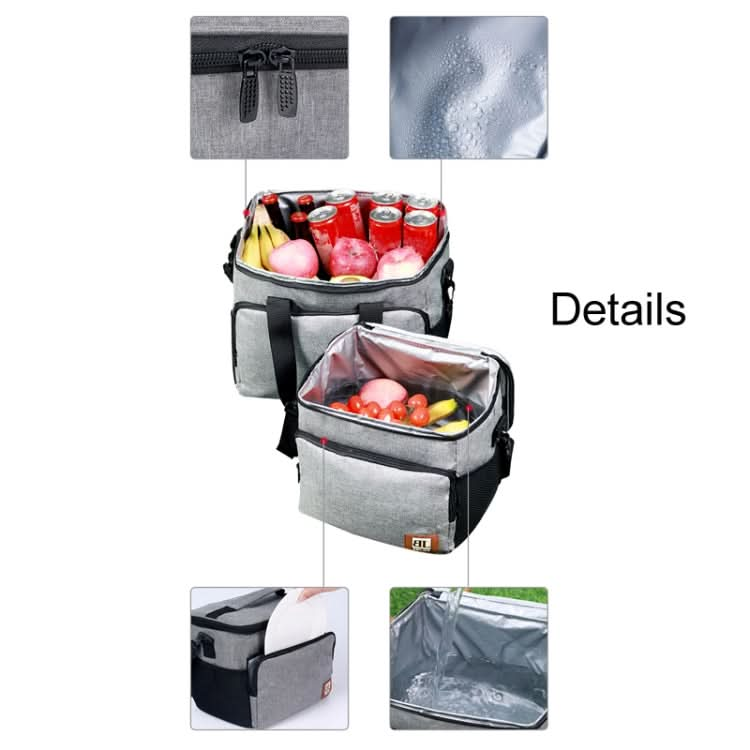 Large Capacity Waterproof Insulated Bag Outdoor Picnic Portable Bento Pack Reluova