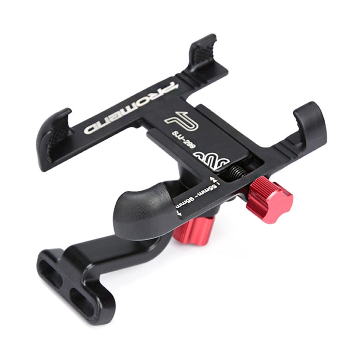 PROMEND Aluminum Alloy Cell Phone Holder Adjustable Angle Rotating Motorcycle Navigation Support Reluova