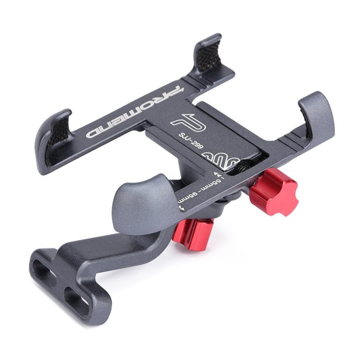 PROMEND Aluminum Alloy Cell Phone Holder Adjustable Angle Rotating Motorcycle Navigation Support Reluova