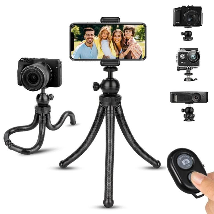 Octopus Fish Silicone Camera Tripod Desktop Folding Stand My Store