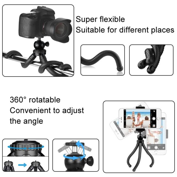 Octopus Fish Silicone Camera Tripod Desktop Folding Stand My Store