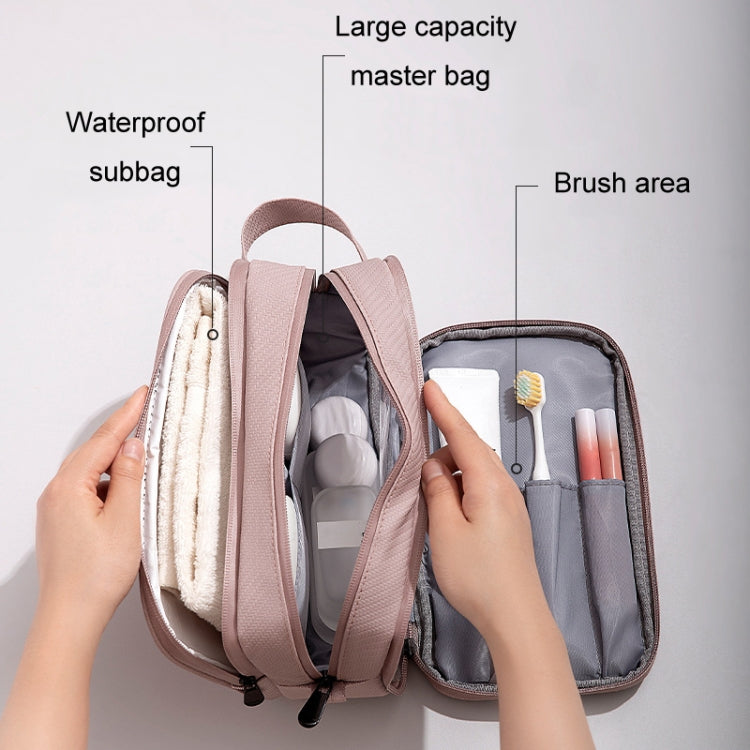 Portable Storage Wash Bag Traveling Wet And Dry Cosmetic Pack My Store