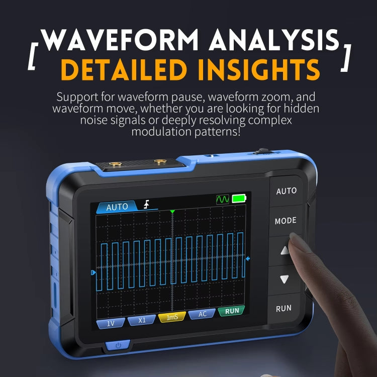 FNIRSI 2 In 1 Mini Portable Digital Oscilloscope Signal Generator Reluova