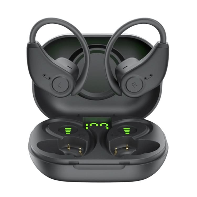 Bluedio S6 Sports Wireless Stereo Bluetooth Earphones With Battery Level Display Charging Bin