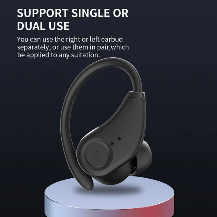 Bluedio S6 Sports Wireless Stereo Bluetooth Earphones With Battery Level Display Charging Bin