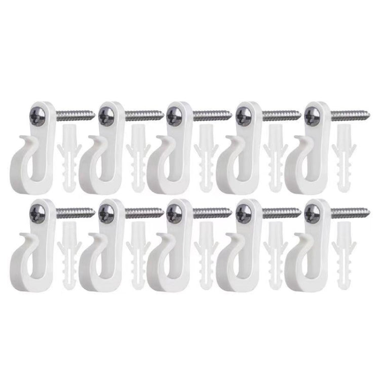 Holiday Lights Hanger Hooks With Phillips Screw For Wire And Led Light