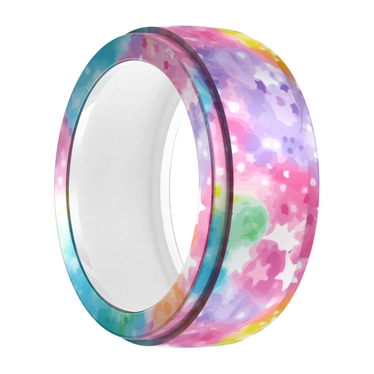 For Samsung Galaxy Ring / Oura Ring Silicone Elastic Printing Cover Scratch Resistant Case