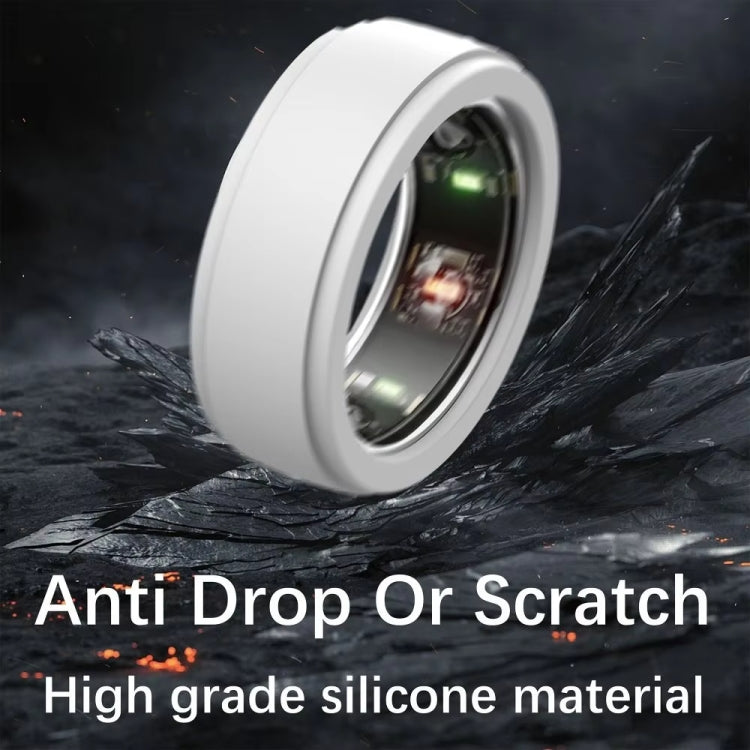 For Samsung Galaxy Ring / Oura Ring Silicone Solid Color Cover Scratch Resistant Case