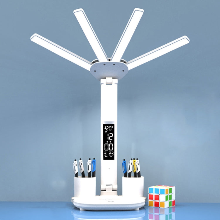 4-head Desk Lamp Foldable Reading Lamp 3-gear Color Adjustment My Store