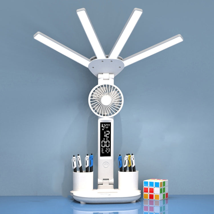 4-head Desk Lamp Foldable Reading Lamp 3-gear Color Adjustment My Store