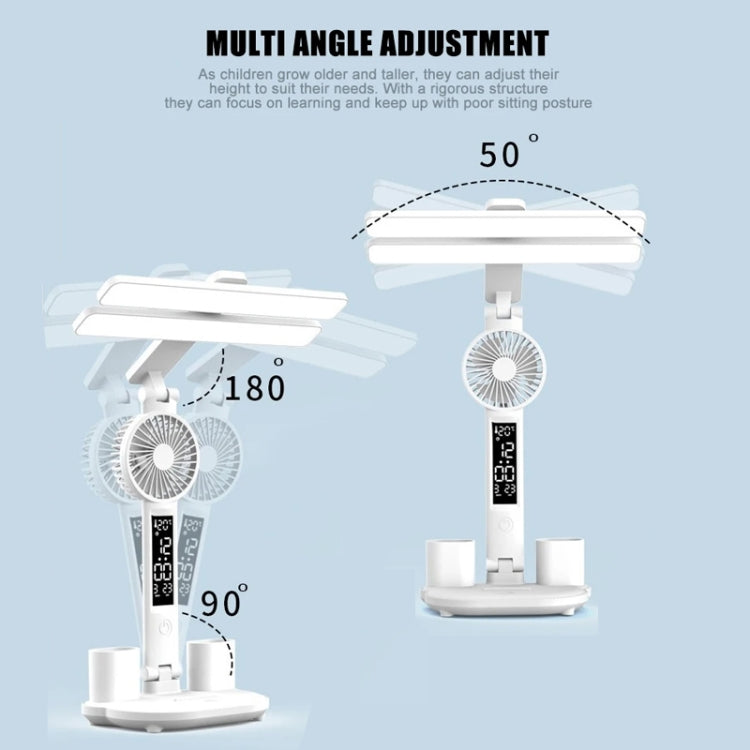 Double Head Horizontal Desk Lamp 3 Light Color Reading Lamp My Store