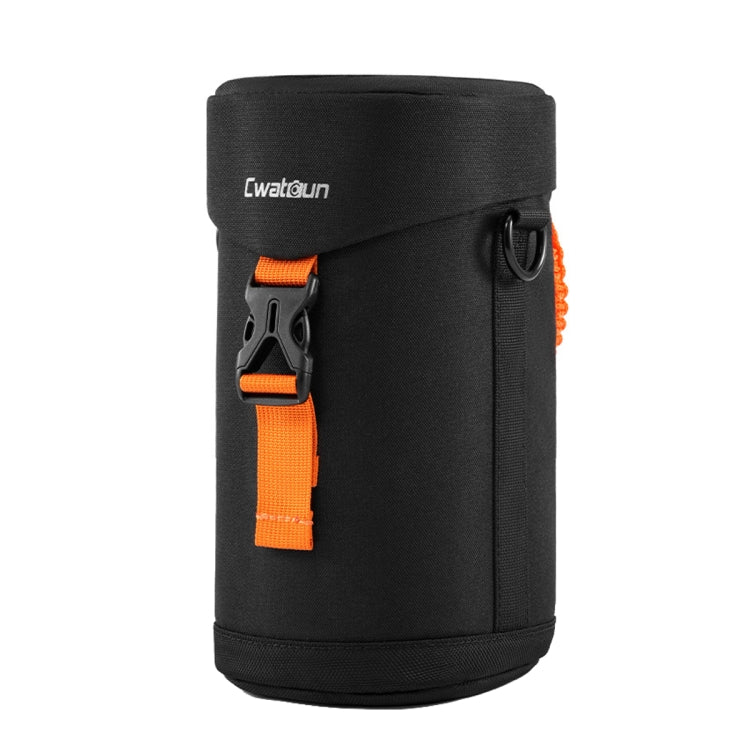 Cwatcun D157 DSLR Camera Lens Barrel Shockproof Thickened Digital Lens Bag Flip Lens Pouch My Store