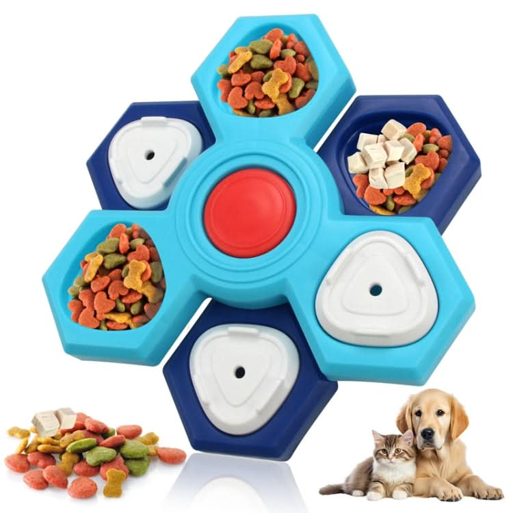 Rotating Puzzle Pet Toys Dog Foraging Training Slow Food Tray - Reluova