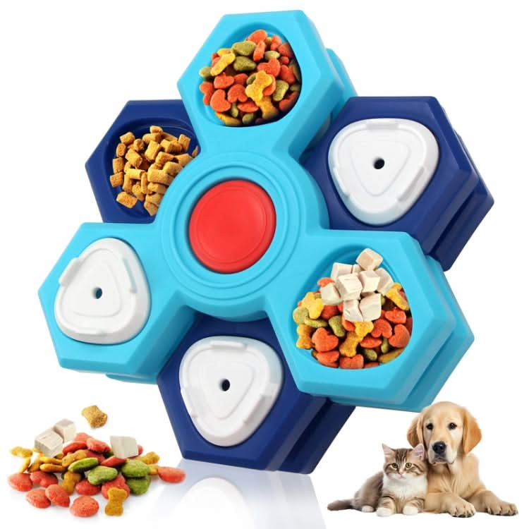 Rotating Puzzle Pet Toys Dog Foraging Training Slow Food Tray - Reluova