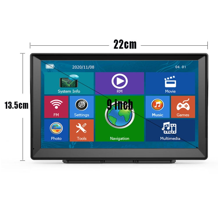 9 Inch 8G/256M Car GPS Navigator With Large Screen Capacitive Bluetooth Map ÎҵÄÉ̵ê