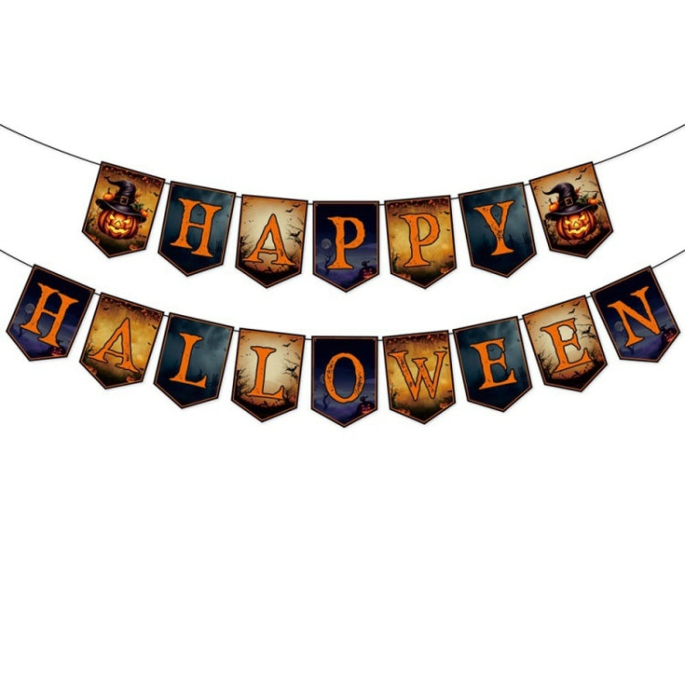 Halloween Decoration Wall Stickers Hanging Pendant Party Horror Banner Decoration My Store