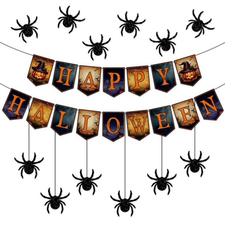 Halloween Decoration Wall Stickers Hanging Pendant Party Horror Banner Decoration My Store