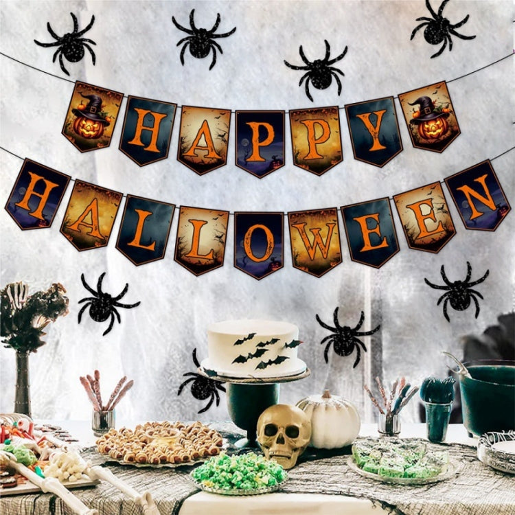 Halloween Decoration Wall Stickers Hanging Pendant Party Horror Banner Decoration My Store