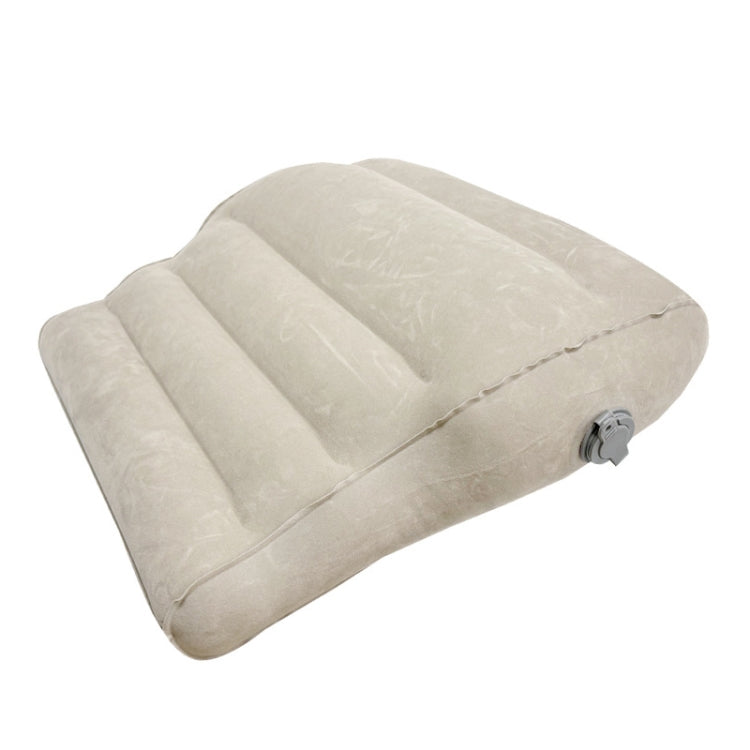 Lumbar Pillow Portable Travel Flocking Pillow Chair Back Support My Store