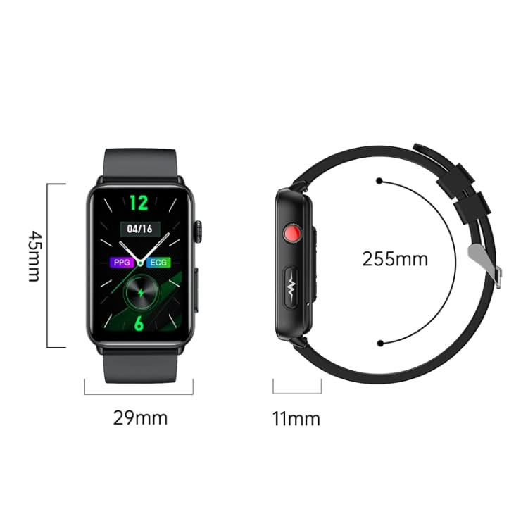 Smart Watch Ring ECG Temperature Heart Rate Blood Pressure Health Bluetooth Talking Watch