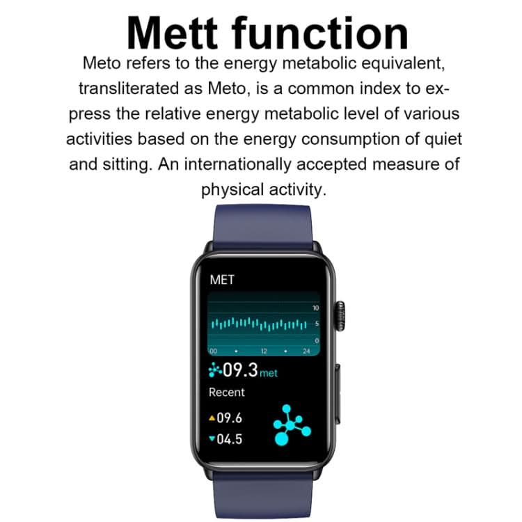 Smart Watch Ring ECG Temperature Heart Rate Blood Pressure Health Bluetooth Talking Watch