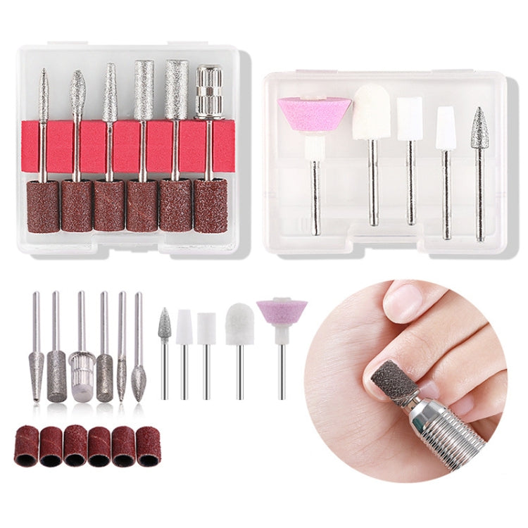 A138-1 Manicure Grinding Heads Set Nail Polishers Accessories Nail Tools-Reluova