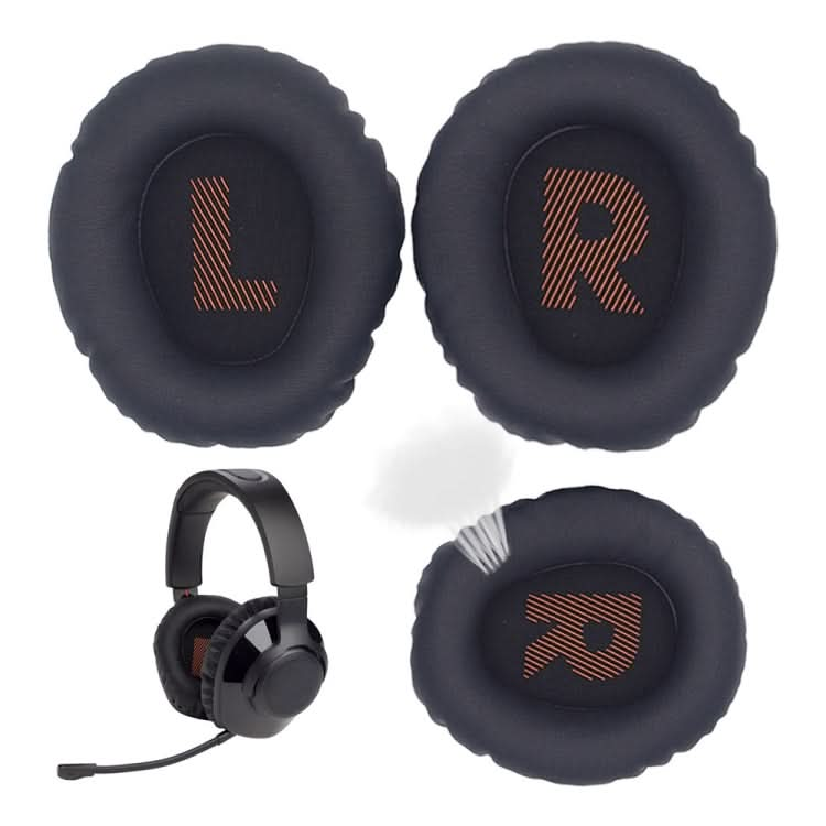 1pair For JBL Quantum 350 / 360 Headphone Leather Sponge Cover Earmuffs