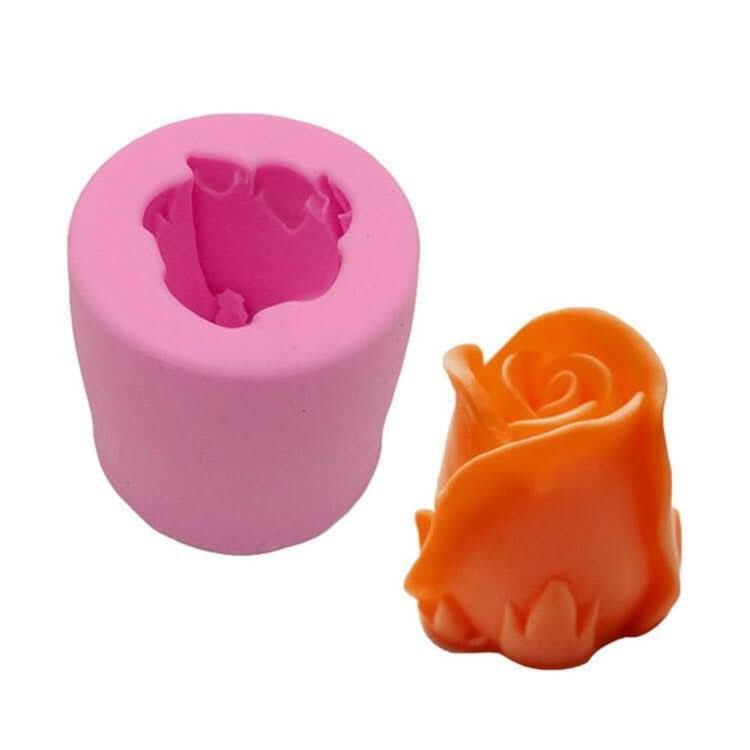 Roses Cake Series Silicone Candle Mold   Food Grade Baking Tools - Reluova