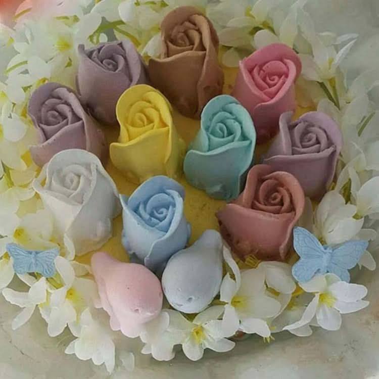 Roses Cake Series Silicone Candle Mold   Food Grade Baking Tools - Reluova