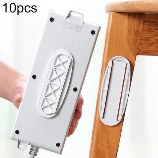 10 PCS Plug-in Wire Finisher Board Holder Wall-mounted Board Router Holder