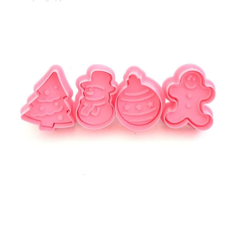 8 PCS Fondant Cake Tool Christmas Cookie Spring Stamper-Reluova