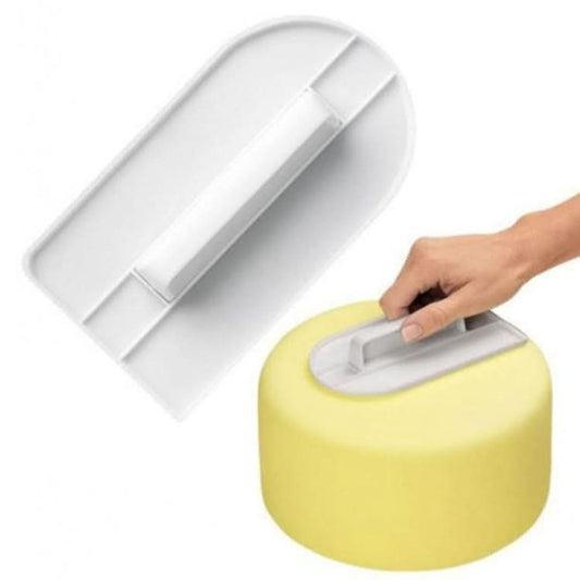 2 PCS Cake Smoother Polisher Tools Cake Decorating Tools Smoother Fondant Sugarcraft Silicone Mold DIY Kitchen Bake Tool-Reluova