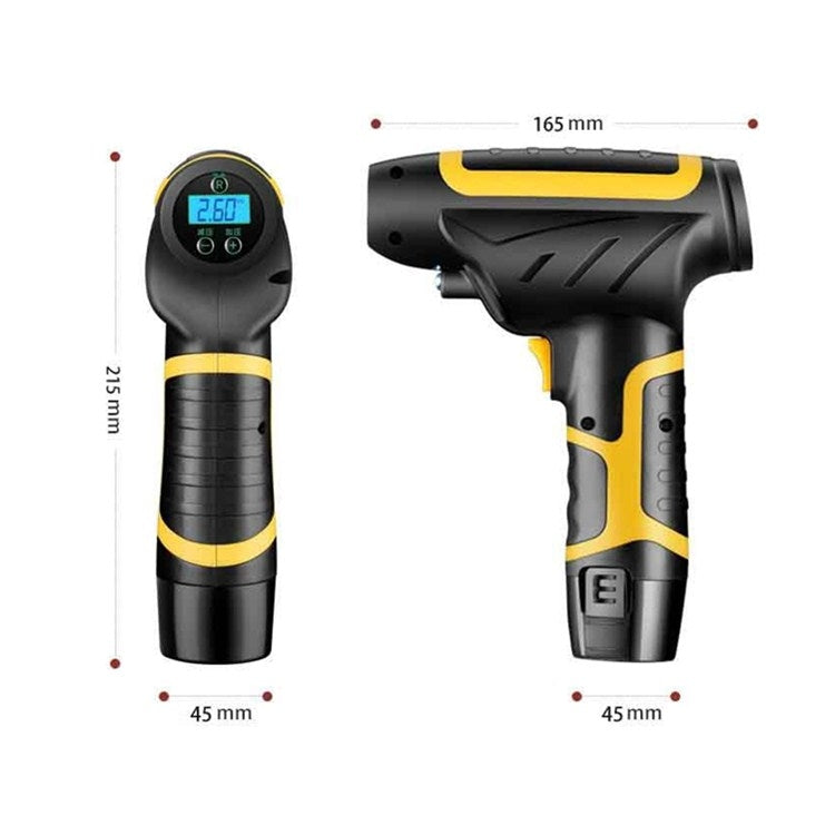 Vehicle-mounted Air Pump With Lamp And Handheld Intelligent Digital Display Charging Air Pump